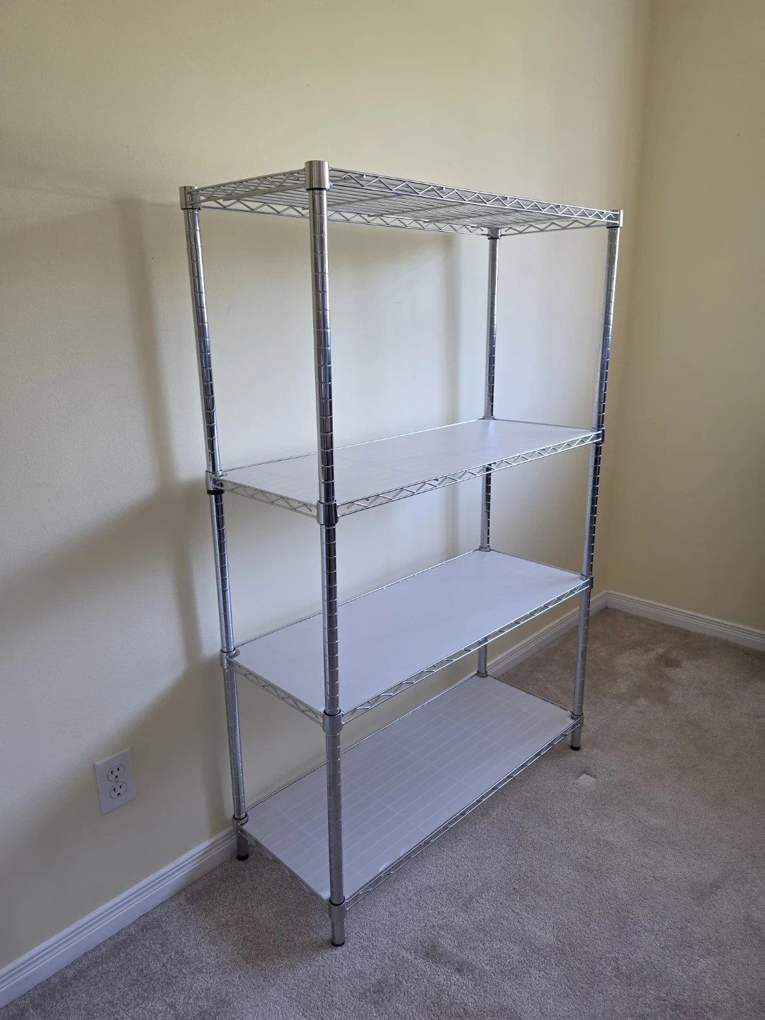 4-Shelf Wire Shelving Unit - photo 2