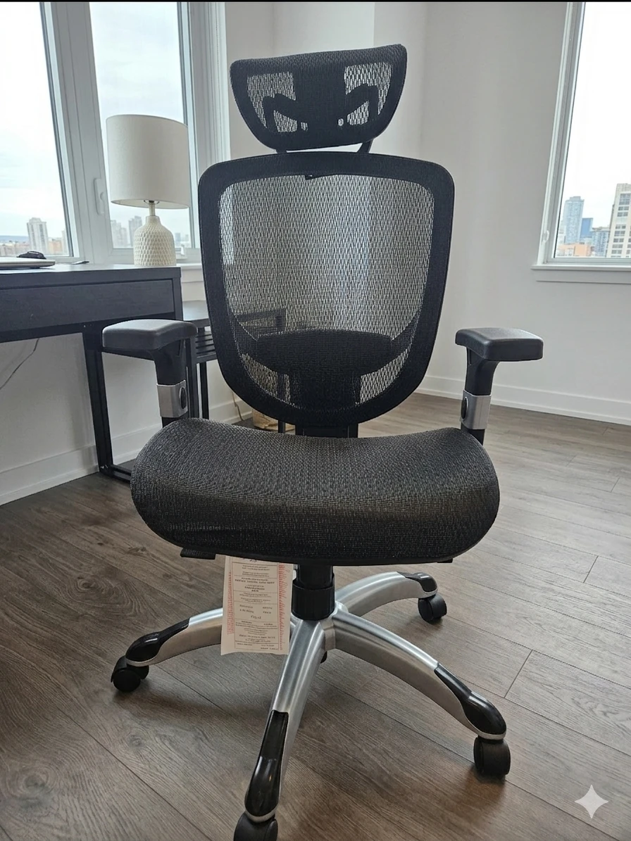 Price Drop Urgent Sale - Staples Hyken Ergonomic Chair - Black