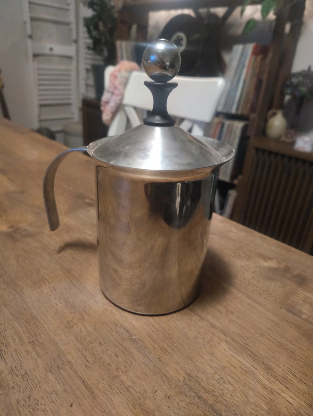 Epicure Selections Stainless Steel Milk Frother/Steamer