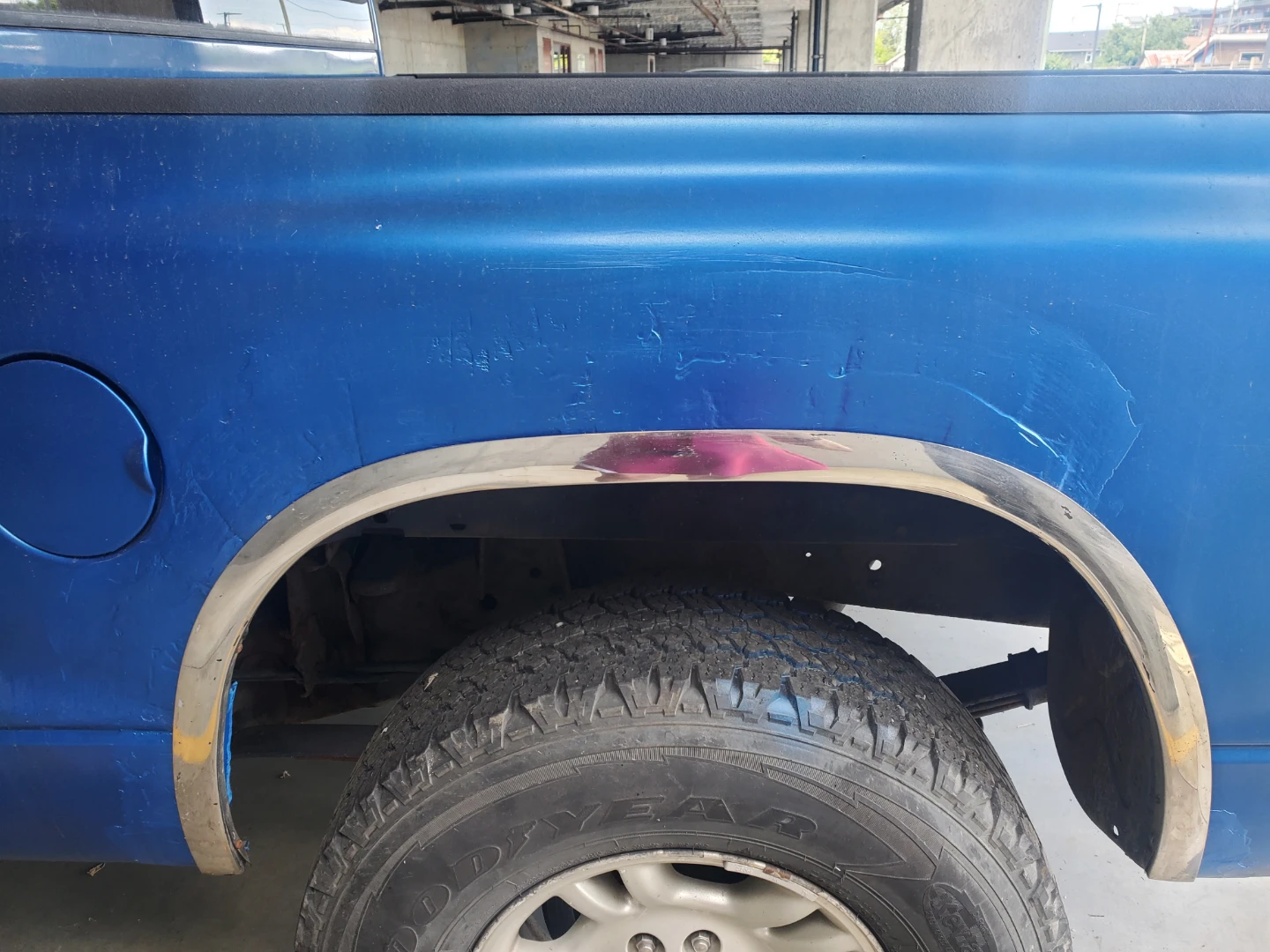 2004 Blue Dodge Dakota Quad Cab Pickup Truck - photo 5