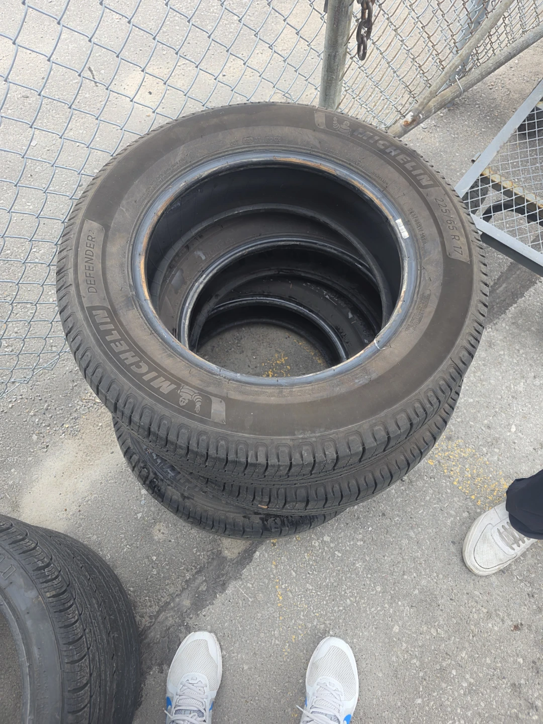 Michelin Defender Tires - 225/55 R17 - photo 3