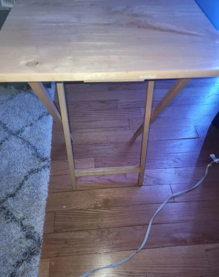 Wooden Folding Tv Tray Table - photo 2