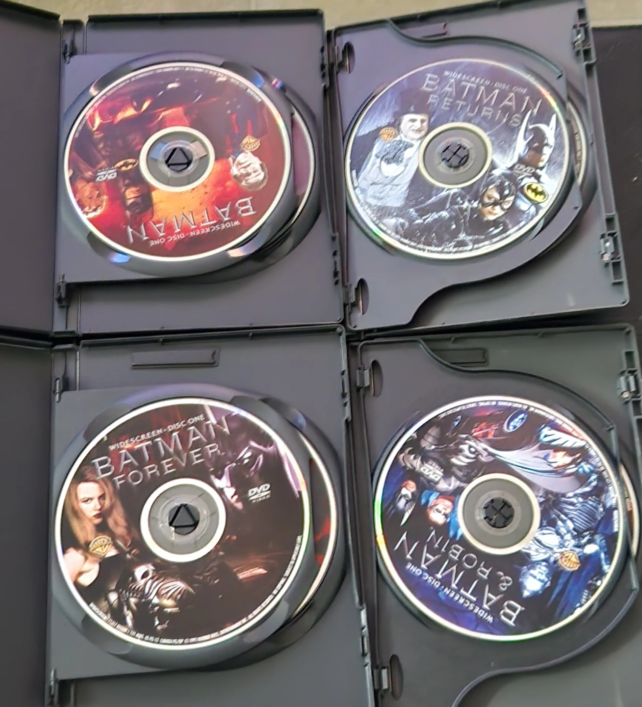 Batman 4-Film Collection DVD Bundle 2-Disc Special Editions - photo 2