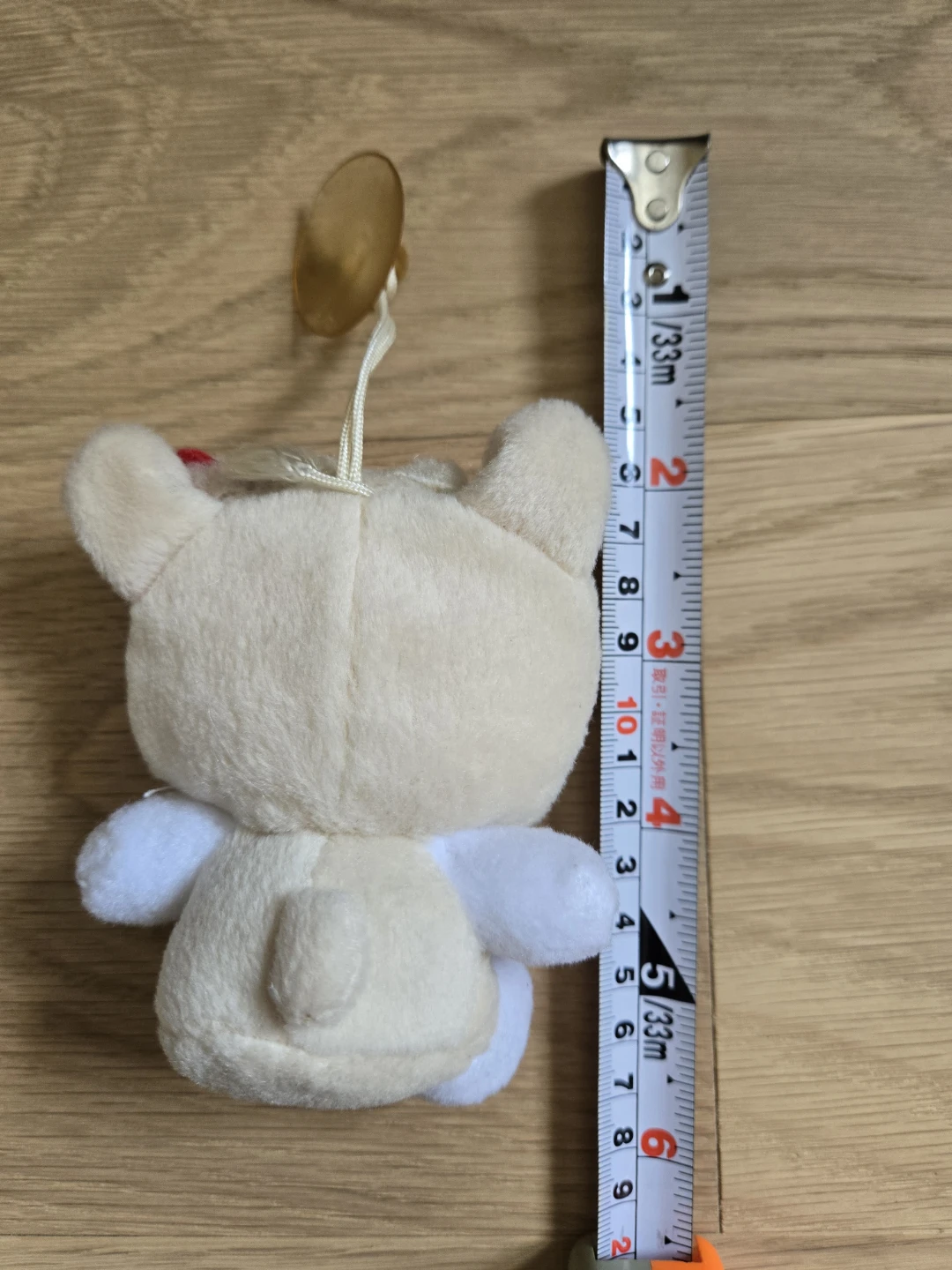 Vintage Hello Kitty Lamb Sanrio Plush Toy Doll  Suction Cup - photo 2
