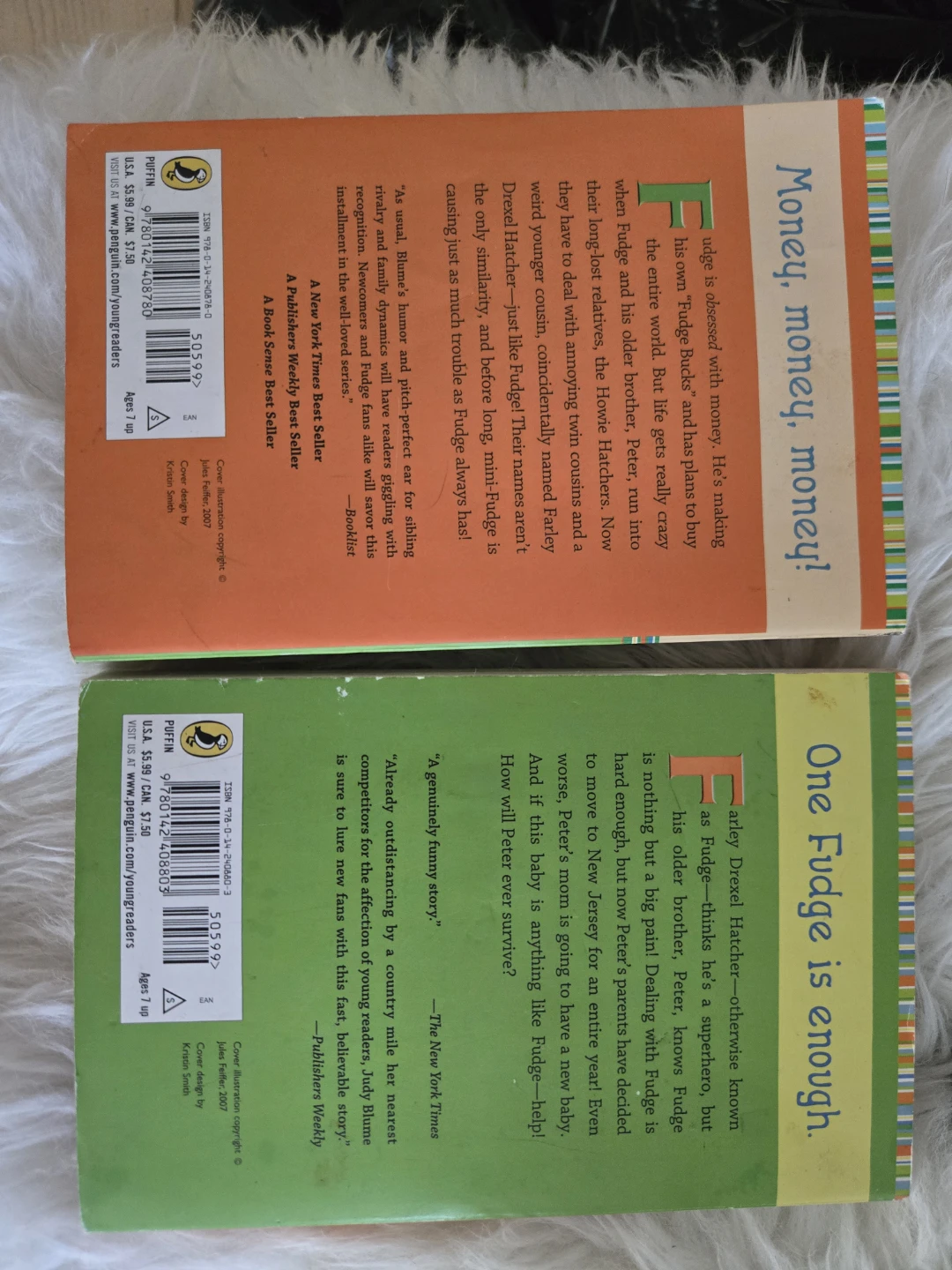 Judy Blume Fudge Books: Double Fudge and Superfudge - photo 2