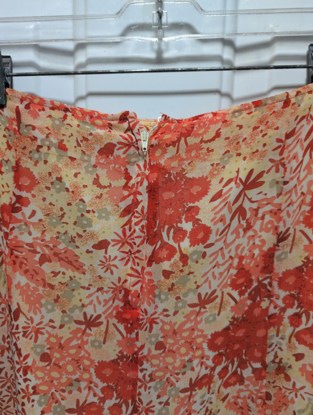 Floral Print Skirt with Tie Waist size Large - photo 5
