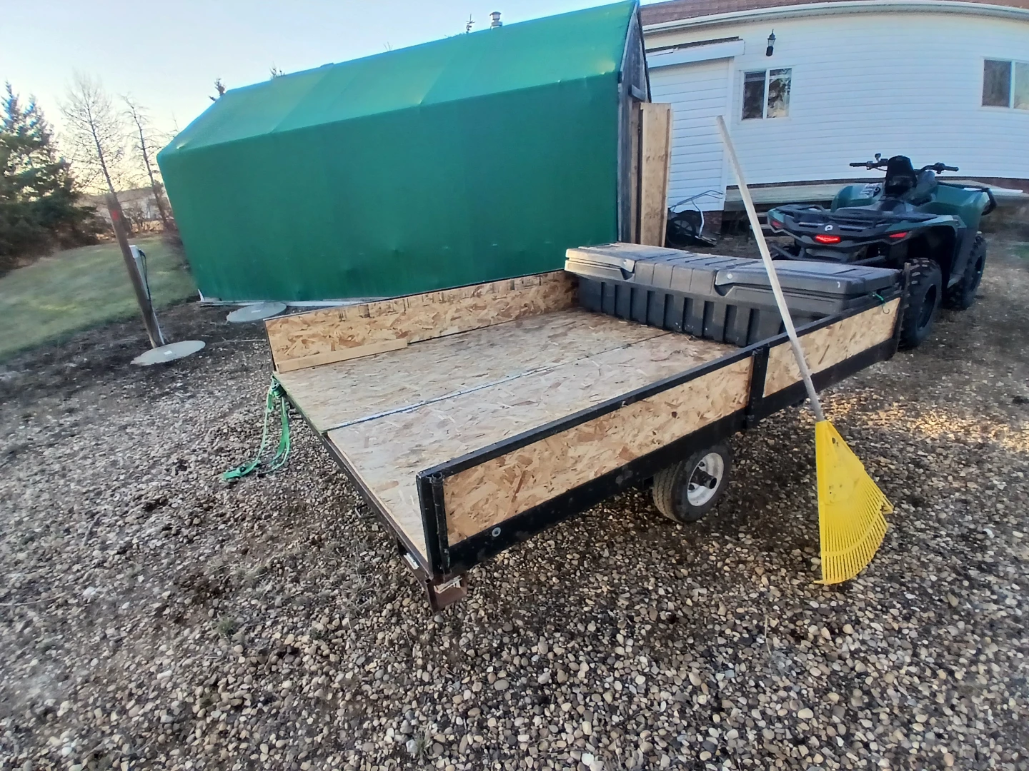 Utility Trailer with Storage Box - photo 5