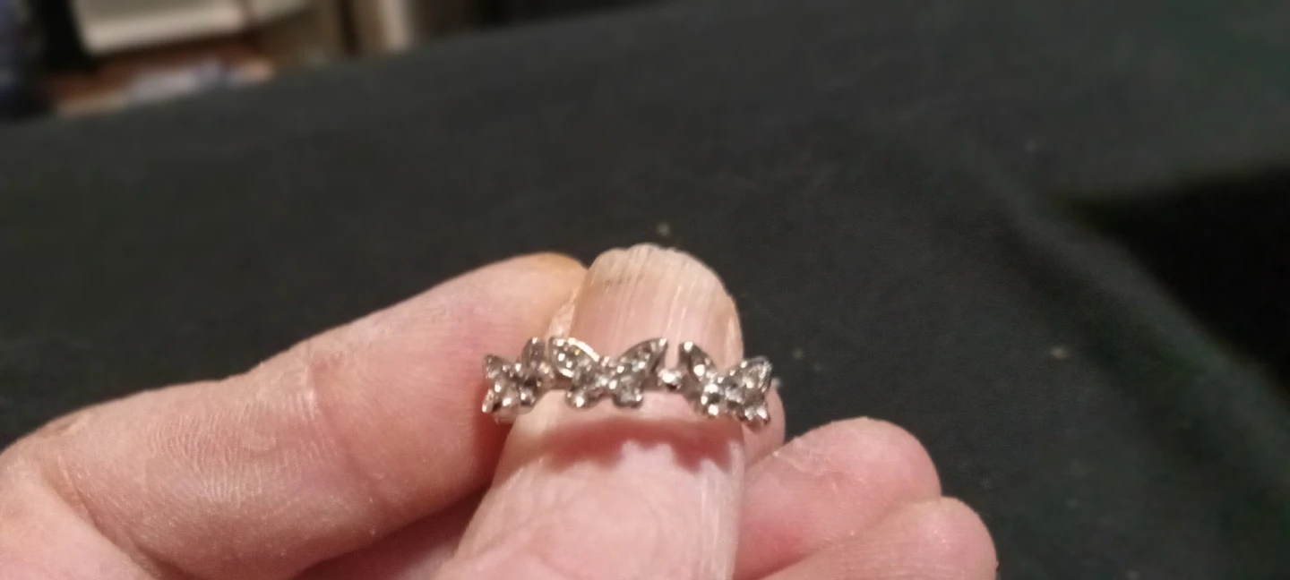 Butterfly Ring - Comes in Silver or Gold Tone
