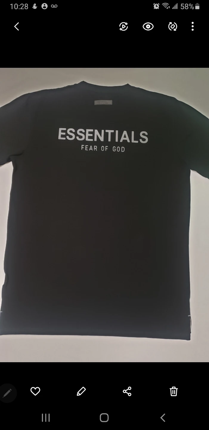 Brand new Mens Essentials Black Shirt Size Xl