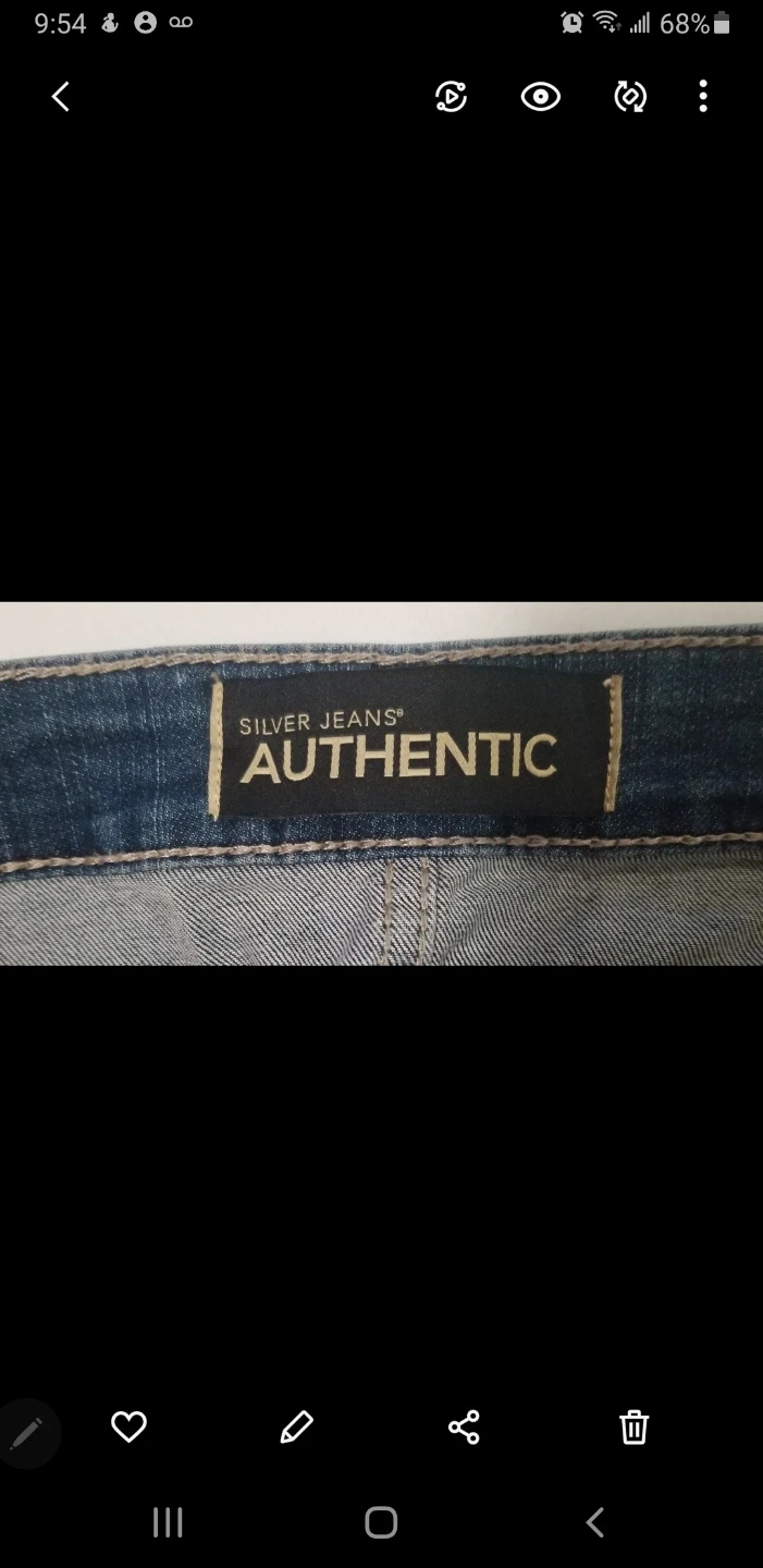 Brand new Silver Jeans Authentic Mens S 32x31 - photo 2