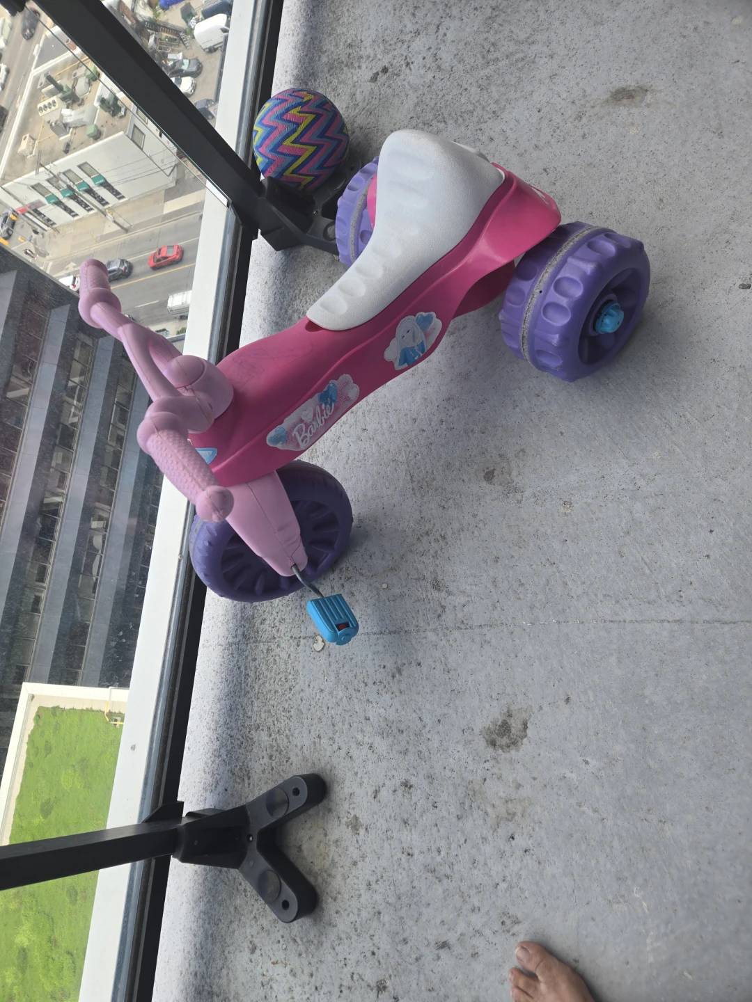 Barbie Pink Tricycle with Elephant Decals