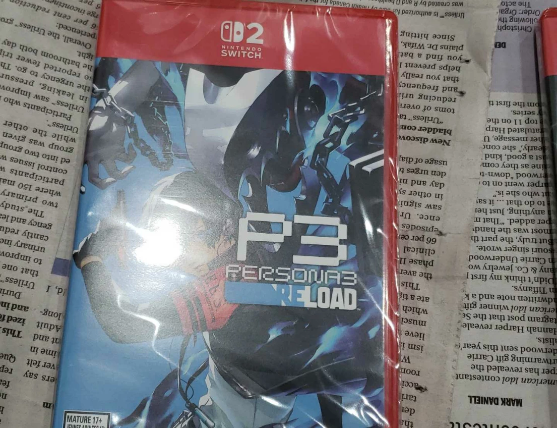 Nintendo Switch Persona 3 Reload Game