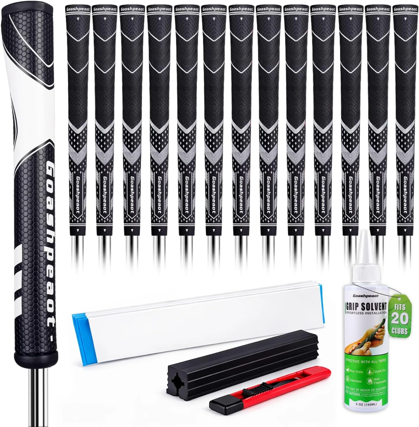 Golf Grips with Full Grip Kit