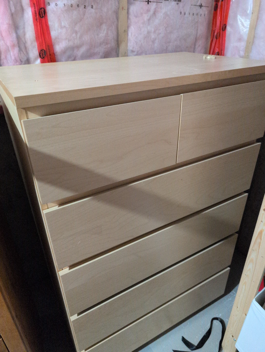 Light Wood Dresser Chest of Drawers