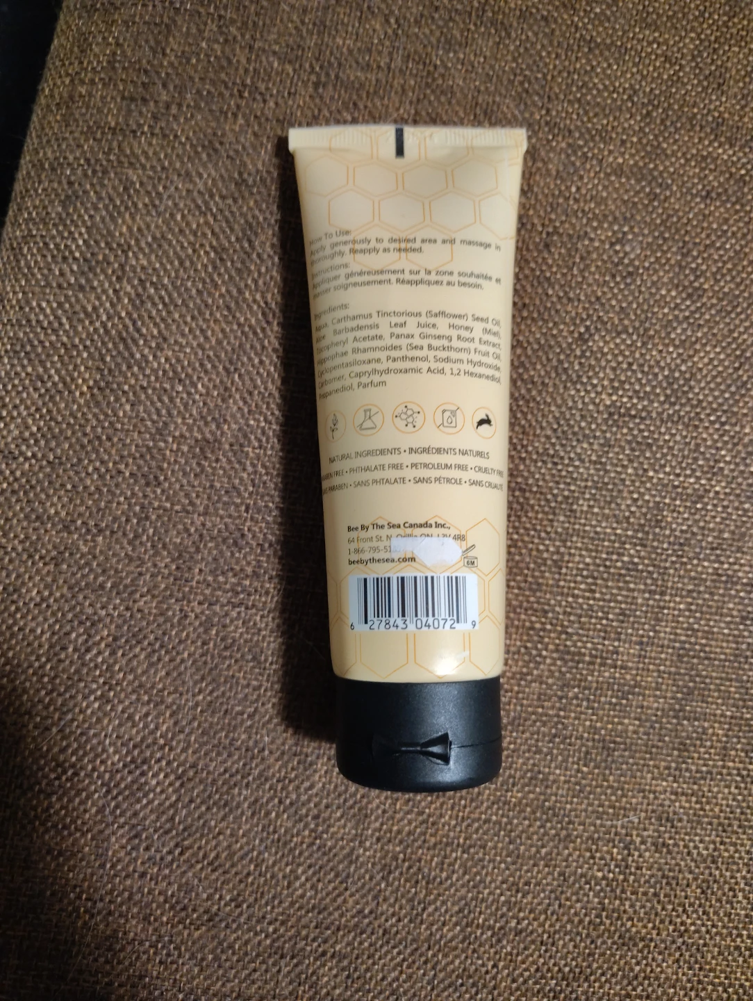 Bee By The Sea Sea Buckthorn & Honey Body Cream 75ml - photo 2