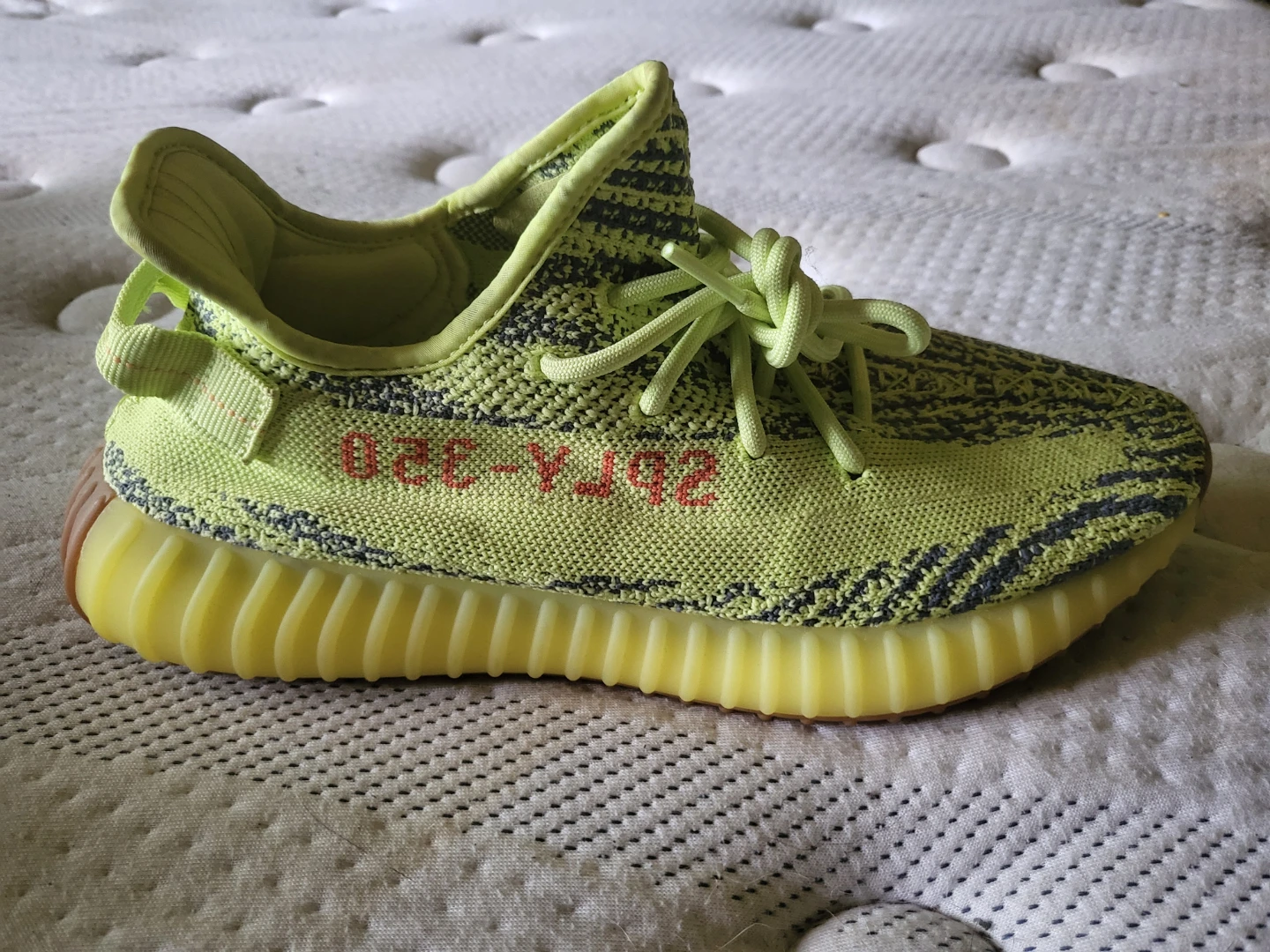 Yeezy Boost 350 V2 Semi Frozen Yellow - photo 4