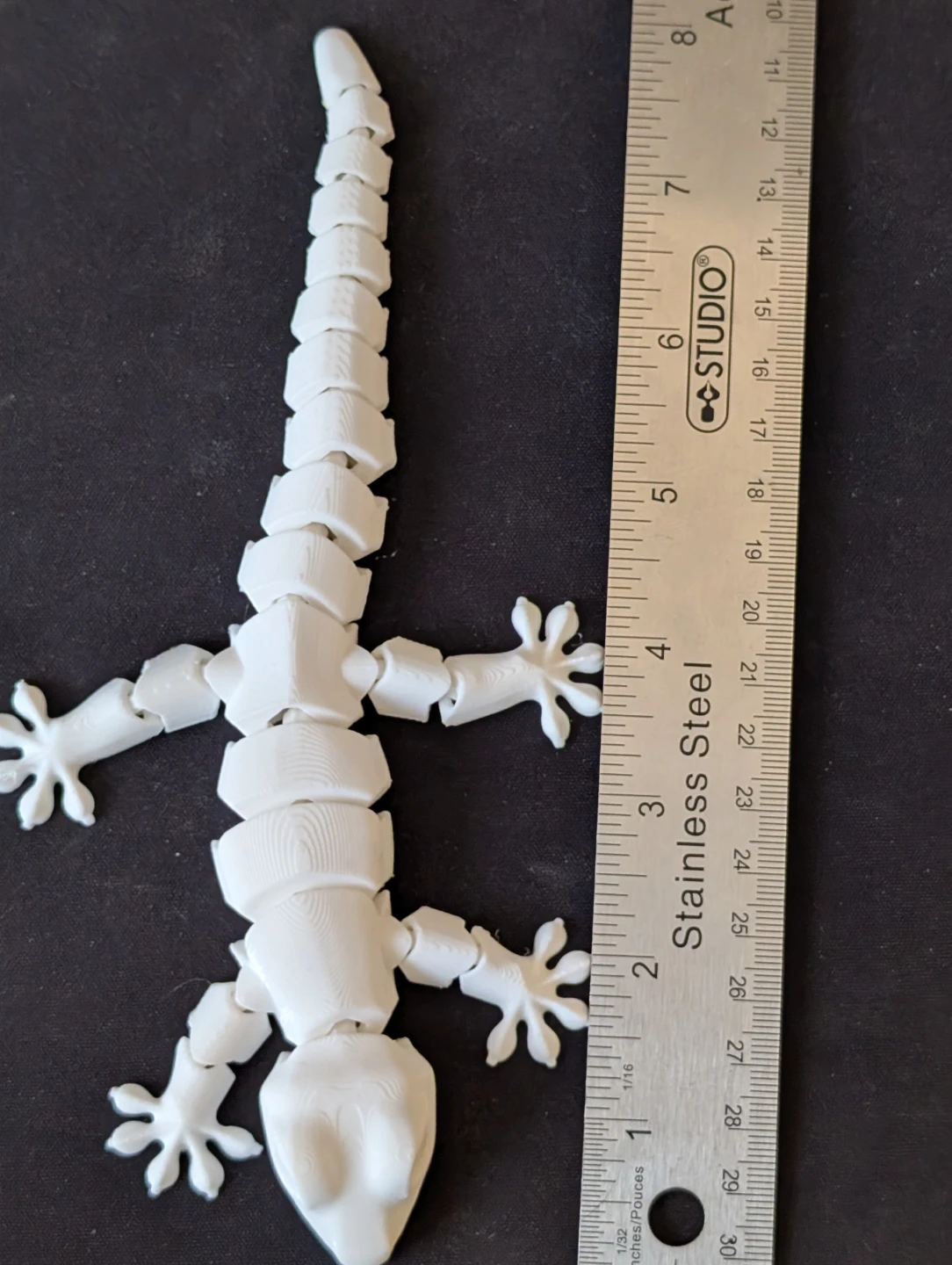 Flexible gecko - 3d printed fidget toy - photo 4