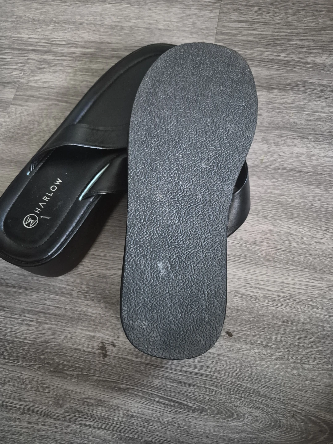 Harlow Black Flip Flops - photo 2