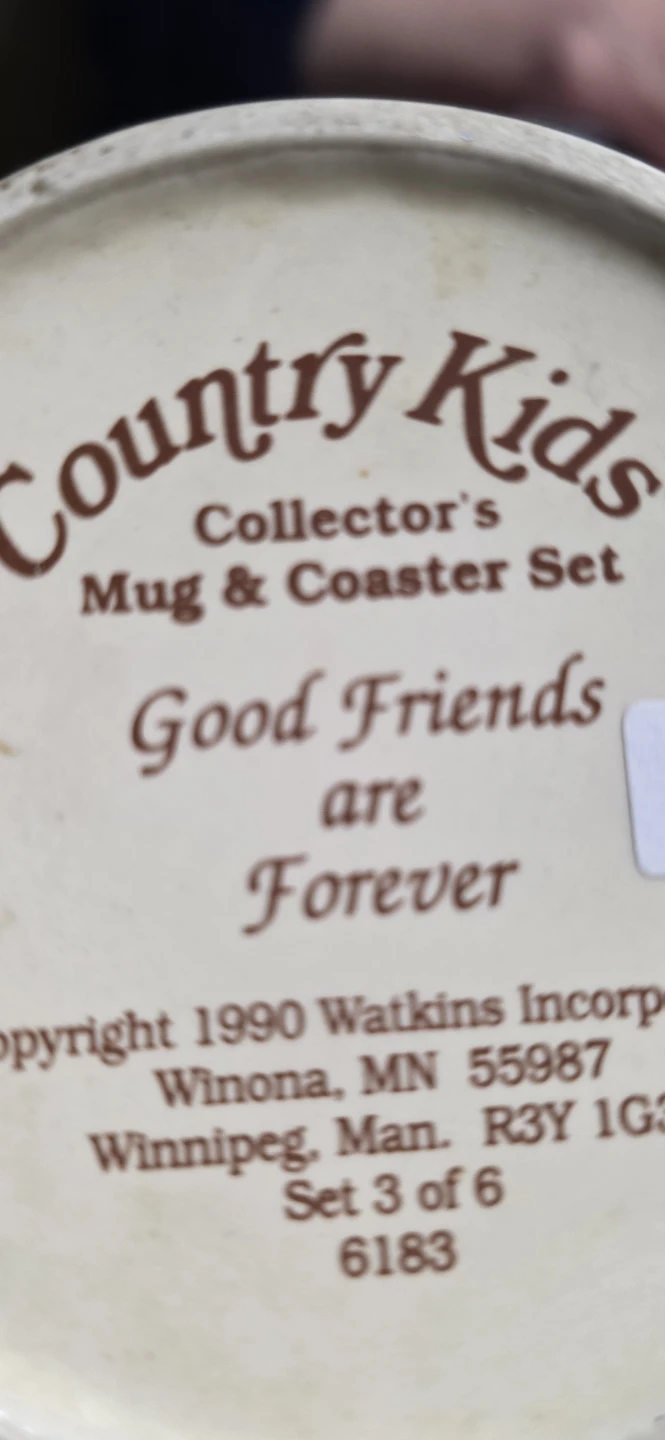 Country Kids Collector's Mug & plate Set - photo 3