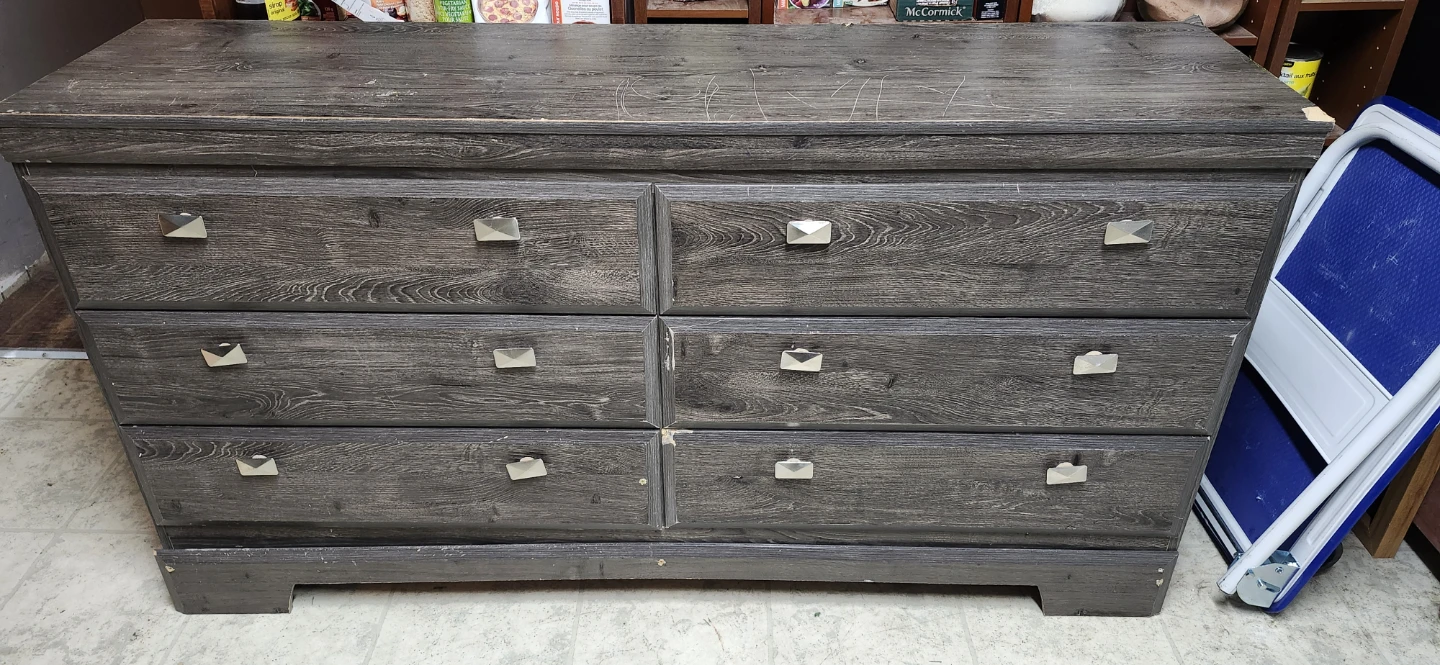 Dark Wood Dresser