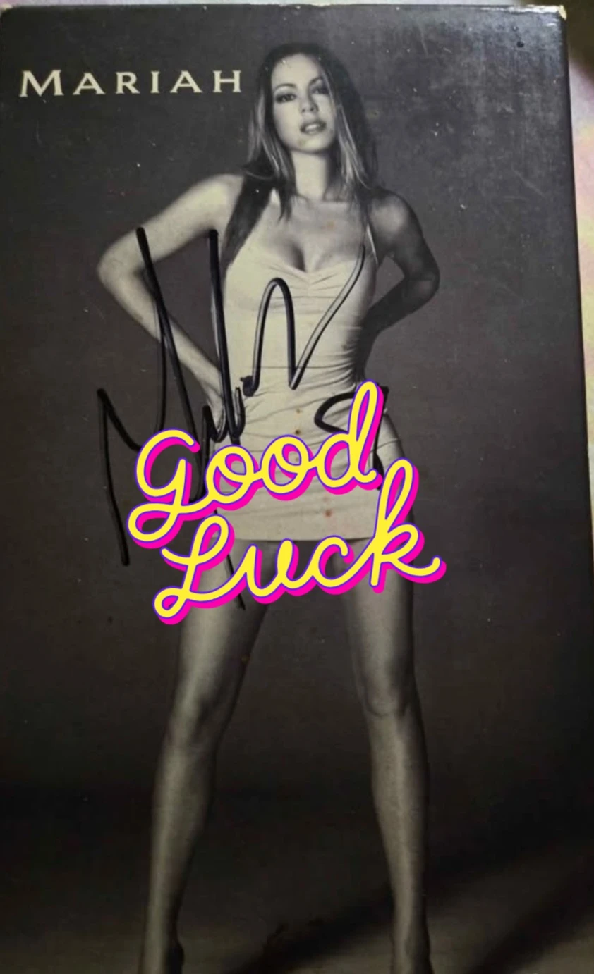 Mariah Carey Signed Autographed Video - photo 2