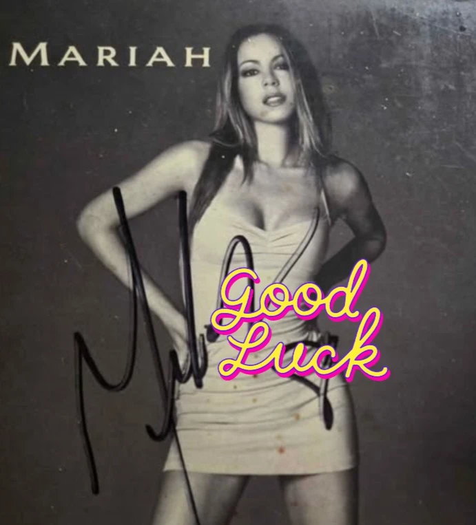 Mariah Carey Signed Autographed Video - photo 3