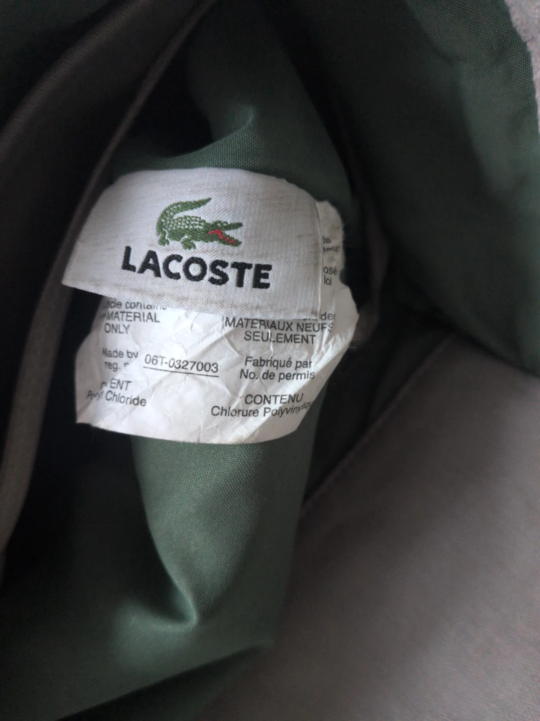 Lacoste Grey Messenger Bag - photo 4