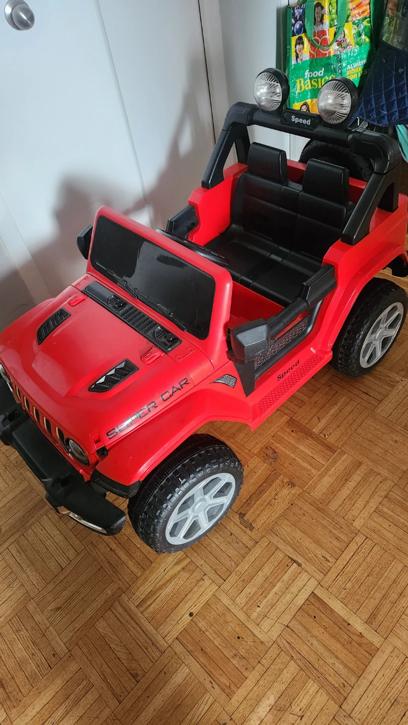 Red Electric Ride-On "Super Car" for Kids - photo 3
