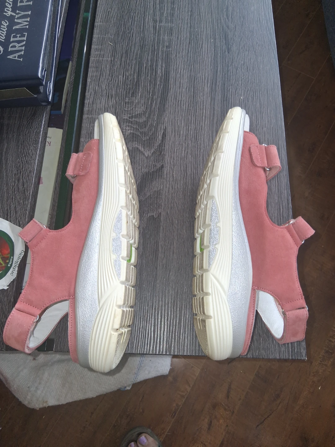 Sano Pink Suede Sandals Size 41- $150.00 - photo 2