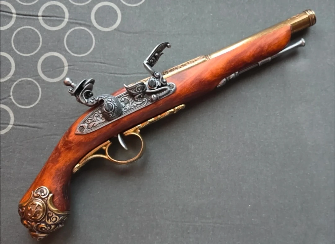 Decorative Replica Flintlock Pistol (NON-FIRING PROP)