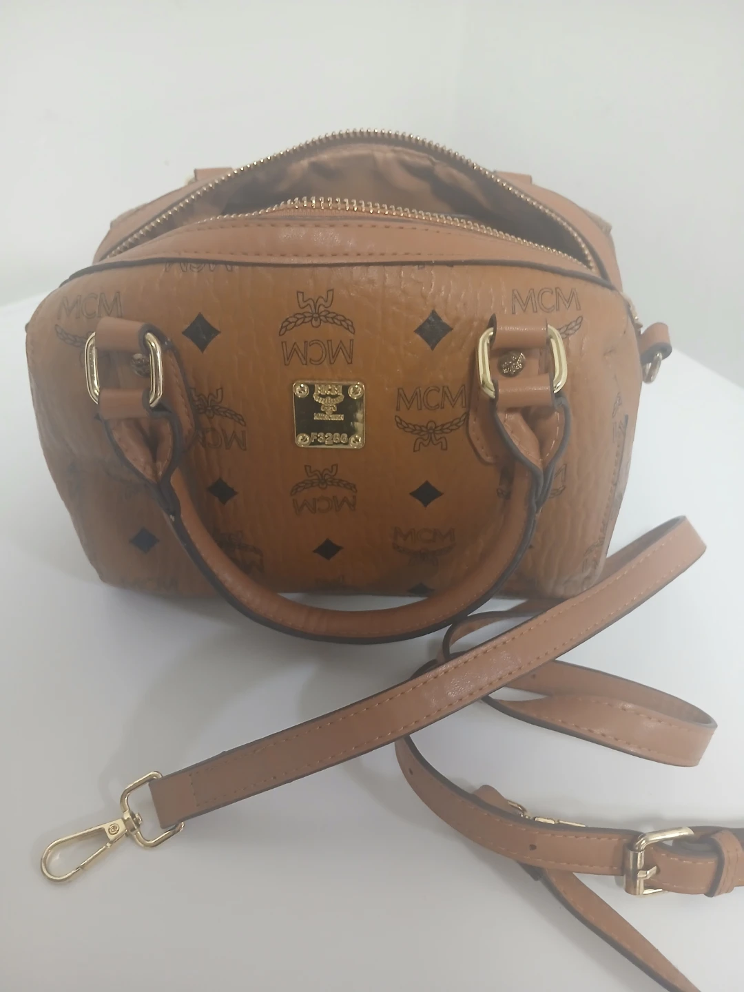 MCM Mini Brown Leather Handbag - photo 2