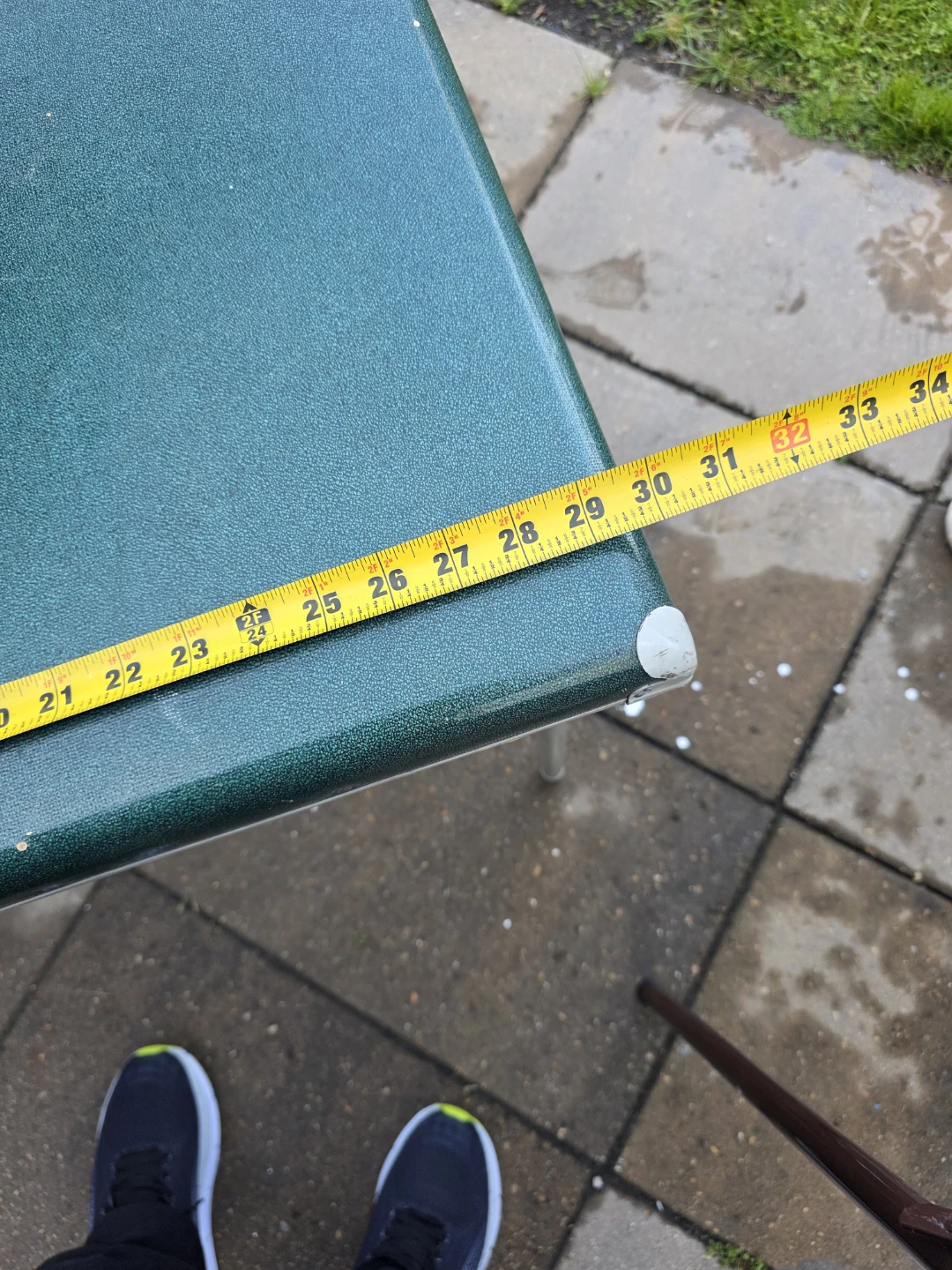 Green Folding card Table - photo 2