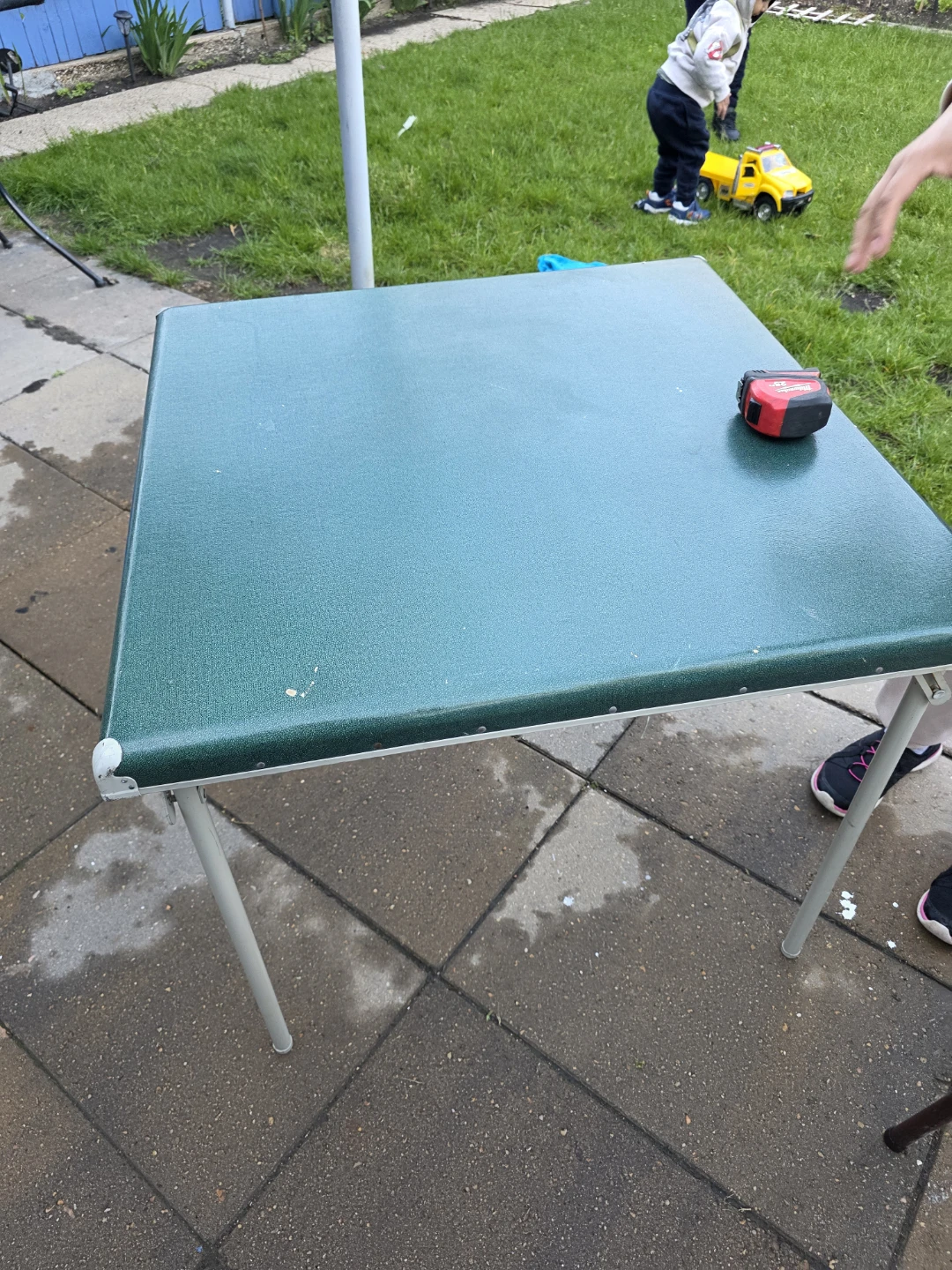 Green Folding card Table - photo 3