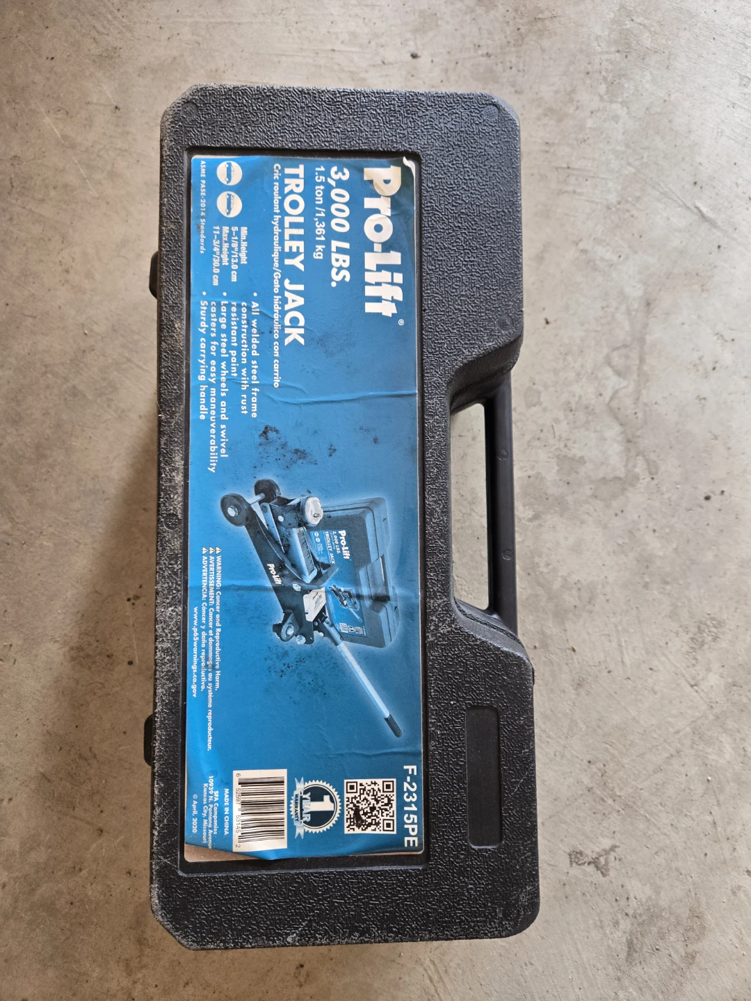 Pro-Lift 3,000 lbs. Trolley Jack