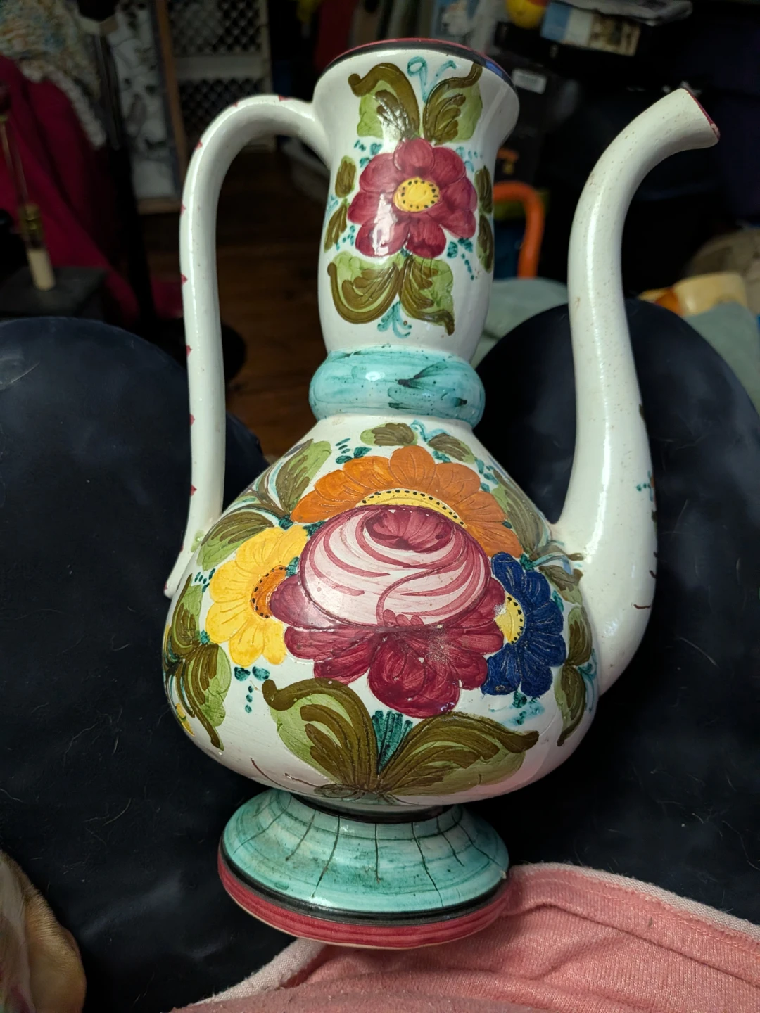 Royal Artigianato Ceramic Pitcher