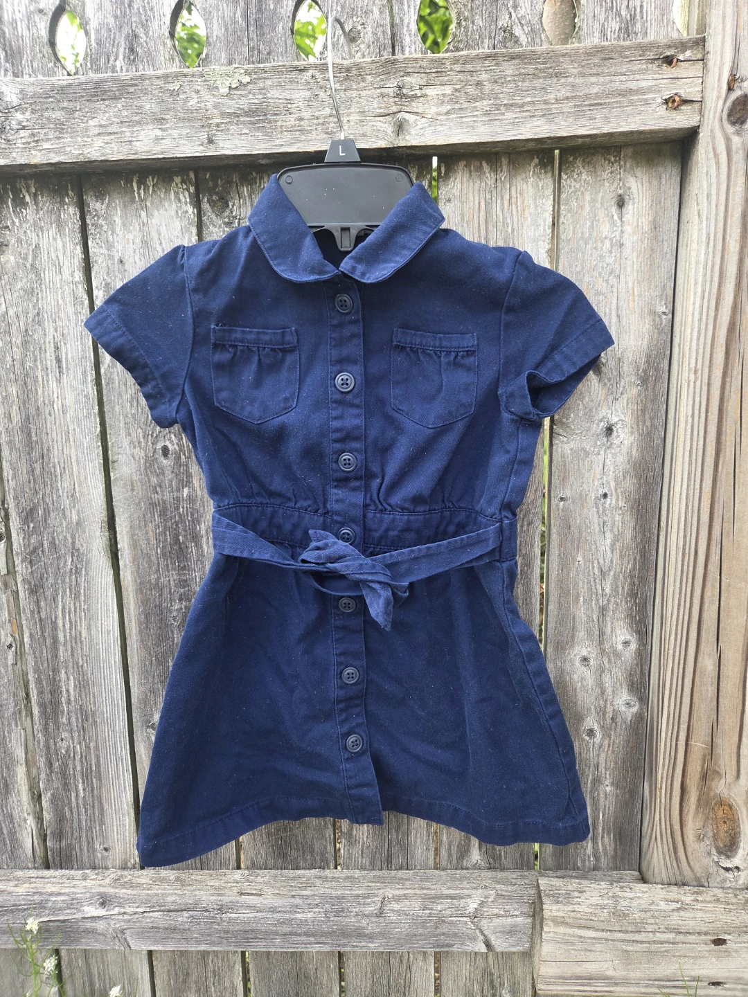 Cat & Jack Blue School Uniform Dress Size 4