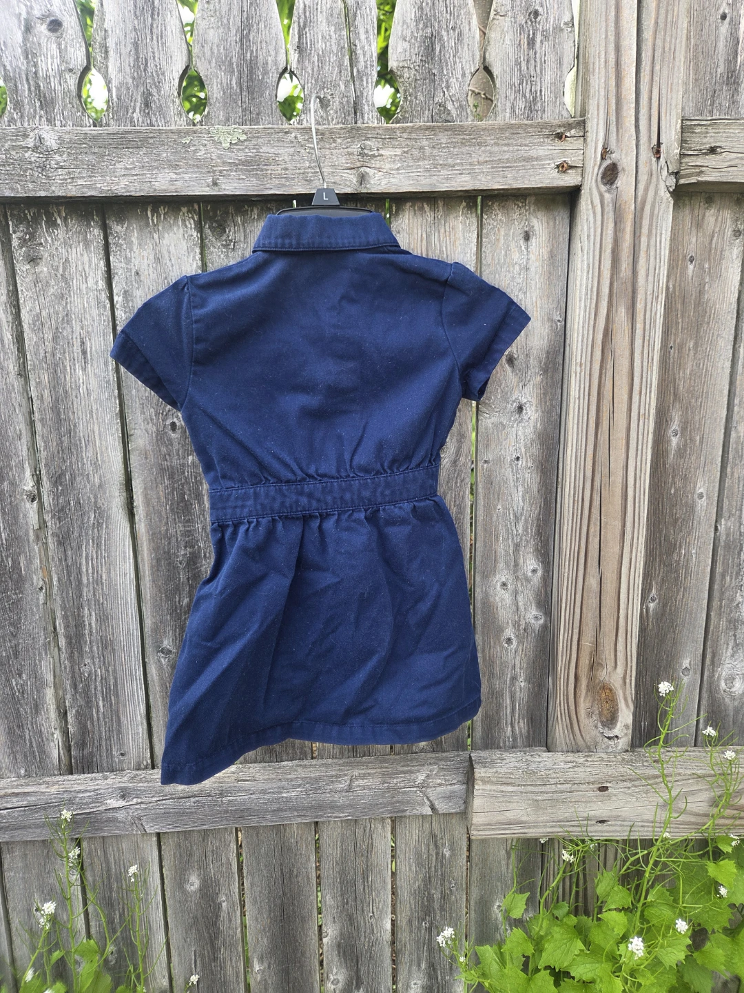 Cat & Jack Blue School Uniform Dress Size 4 - photo 2