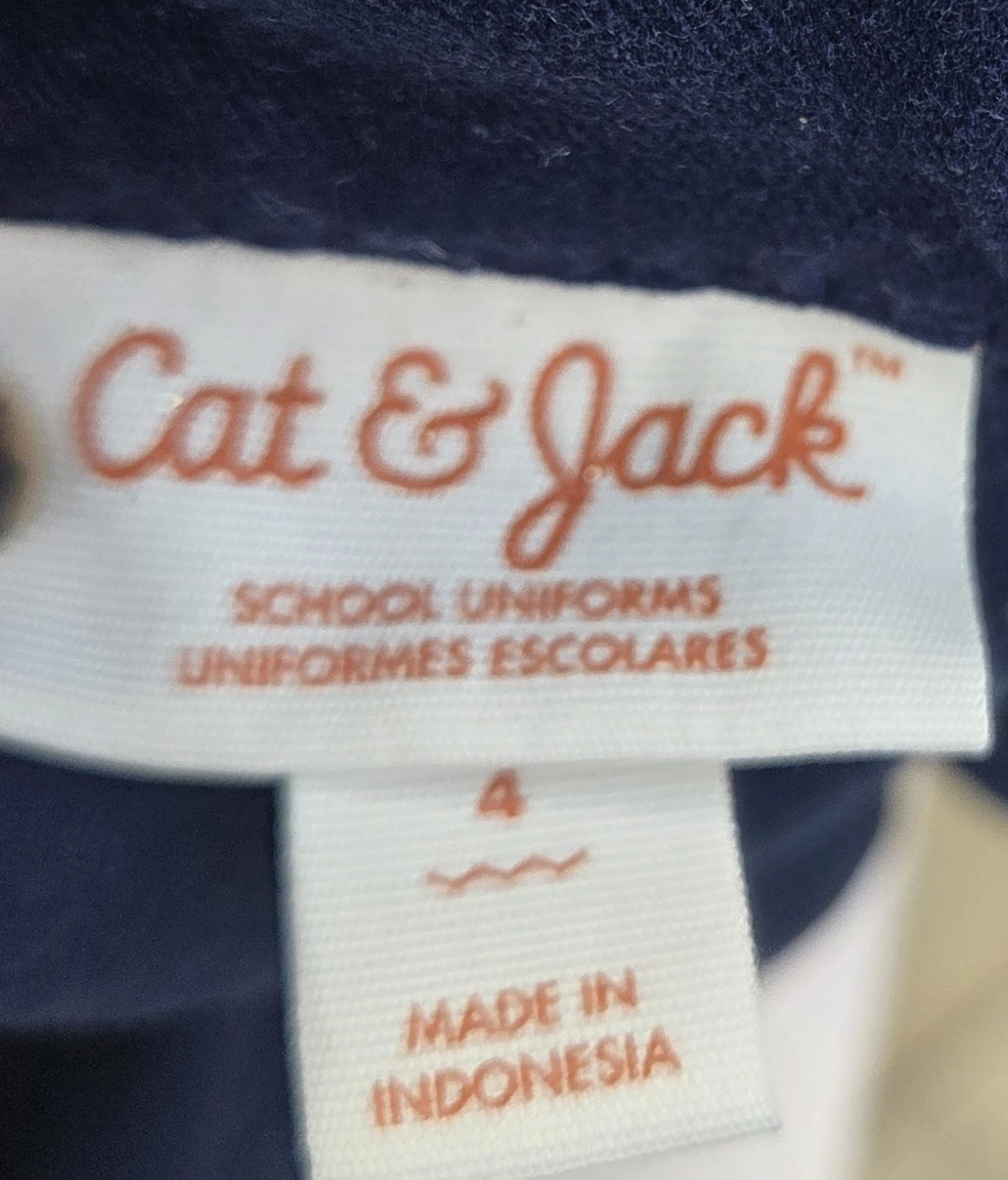 Cat & Jack Blue School Uniform Dress Size 4 - photo 3