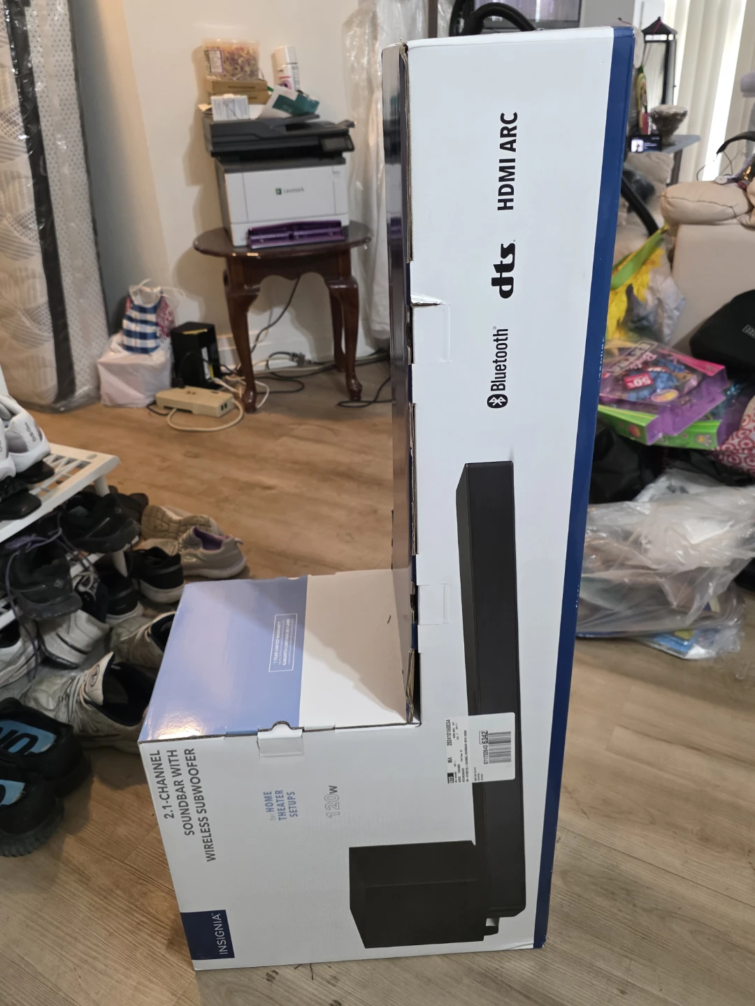 Insignia 2.1 Channel Soundbar with Wireless Subwoofer