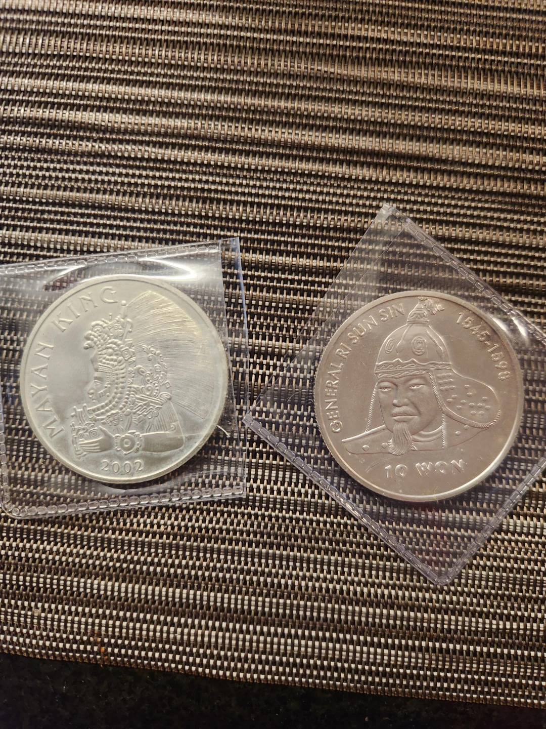 Lot of 2 Silver Commemorative Coins