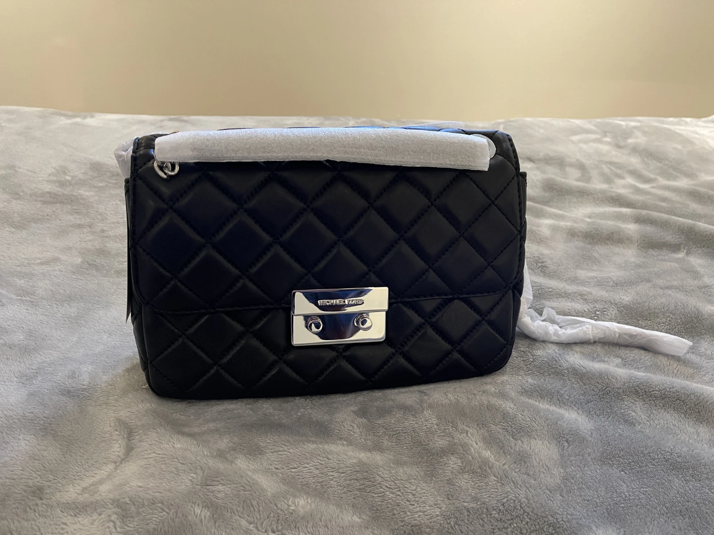 Michael Kors Sloan Quilted Leather Chain Shoulder Bag
