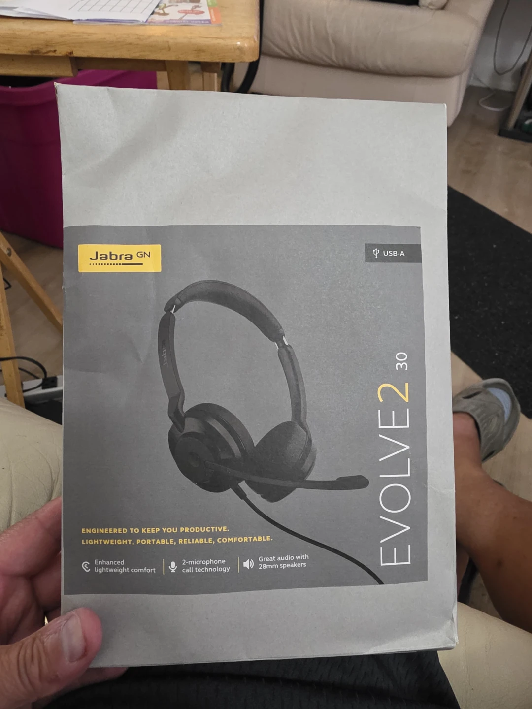 Jabra Evolve2 30 USB-A Headset
