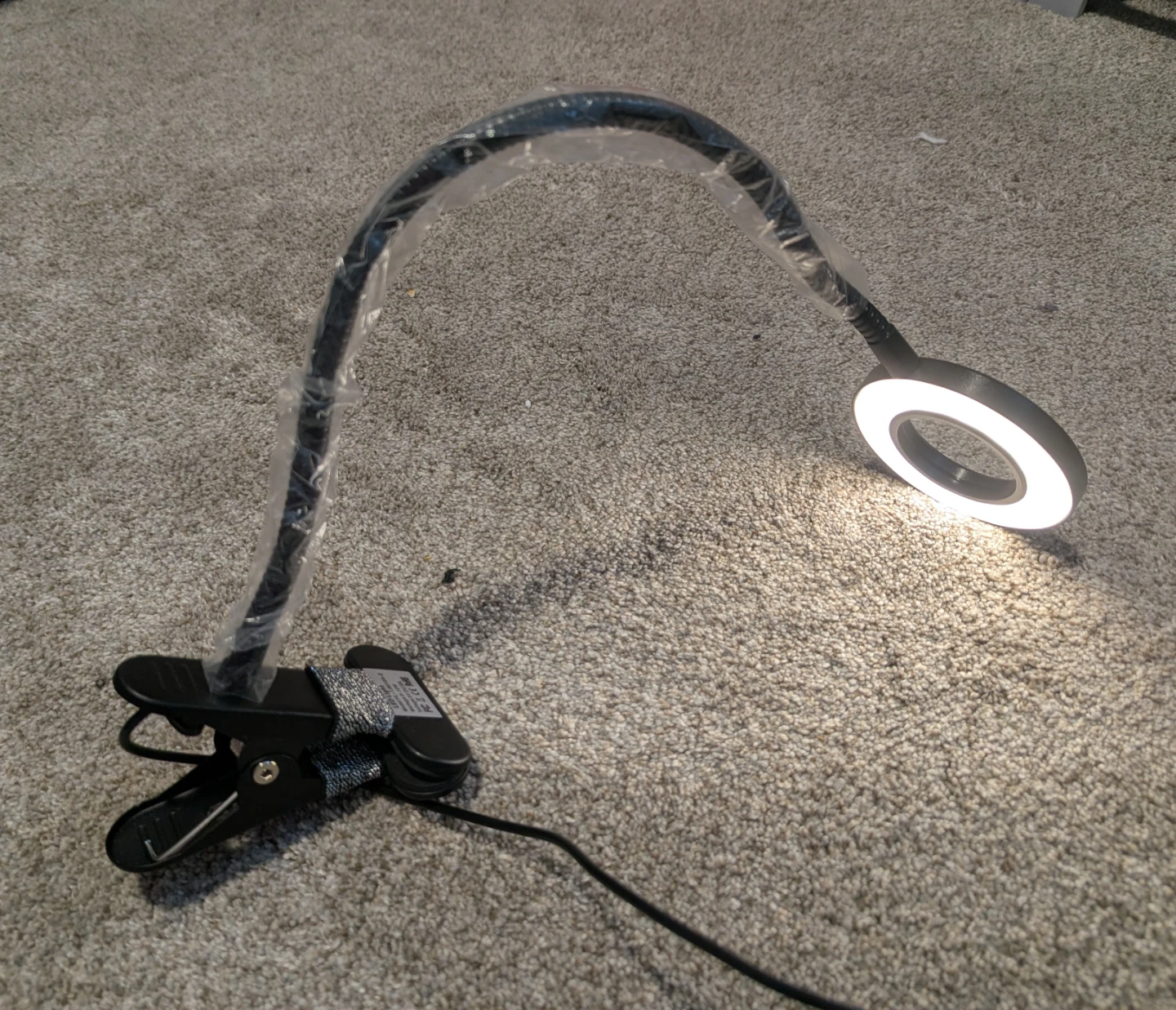 iVict LED Black Desk Lamp with Clip - photo 4