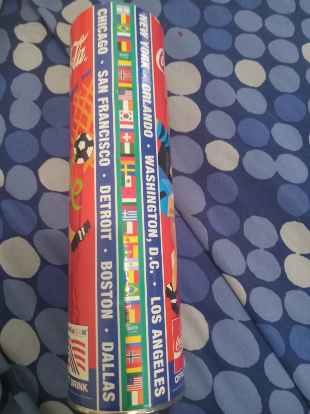 Coca-Cola World Cup USA 94 Commemorative Can - photo 2