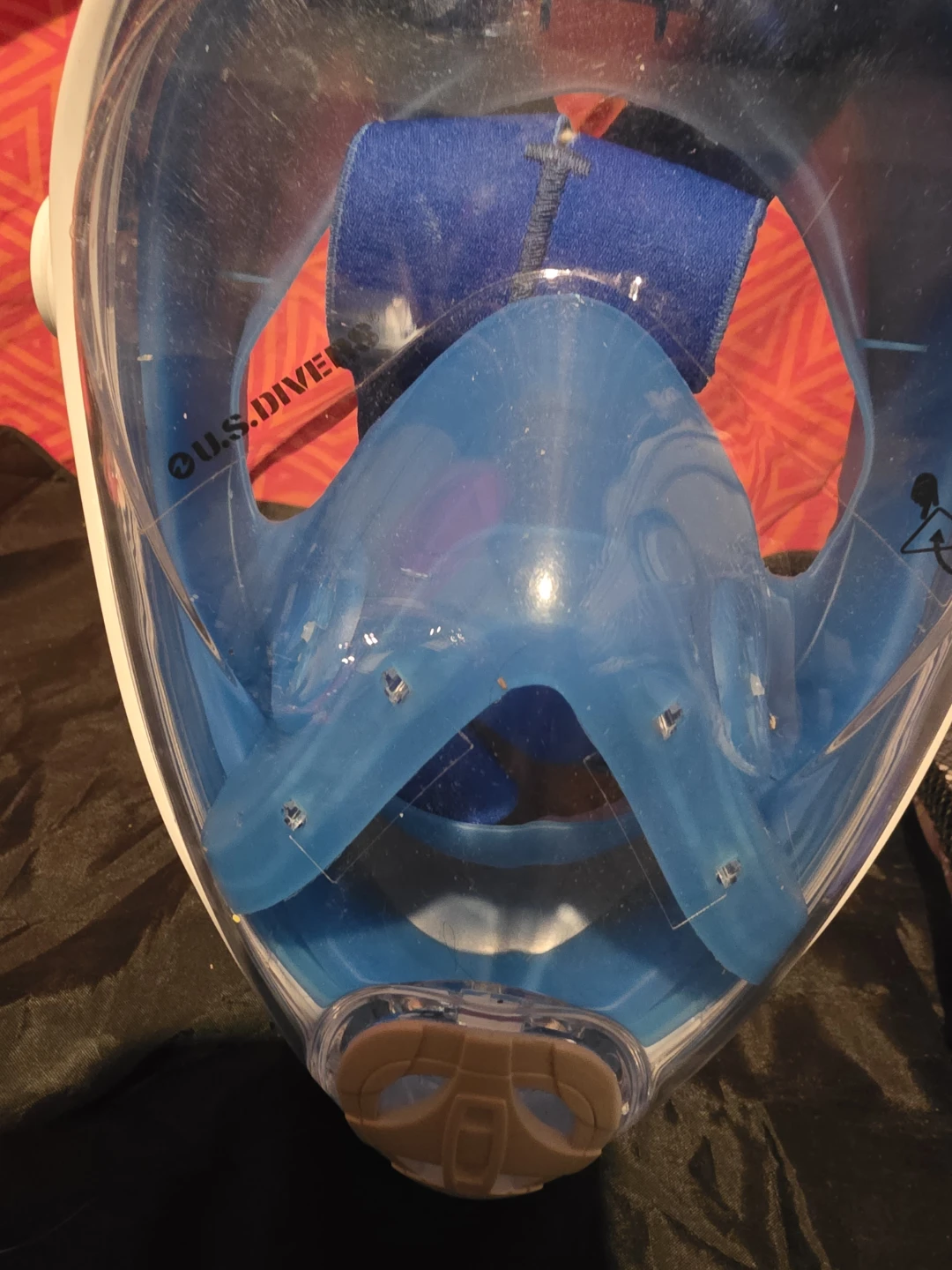 U.S. Divers Snorkel Mask with Carrying Pouch - photo 3