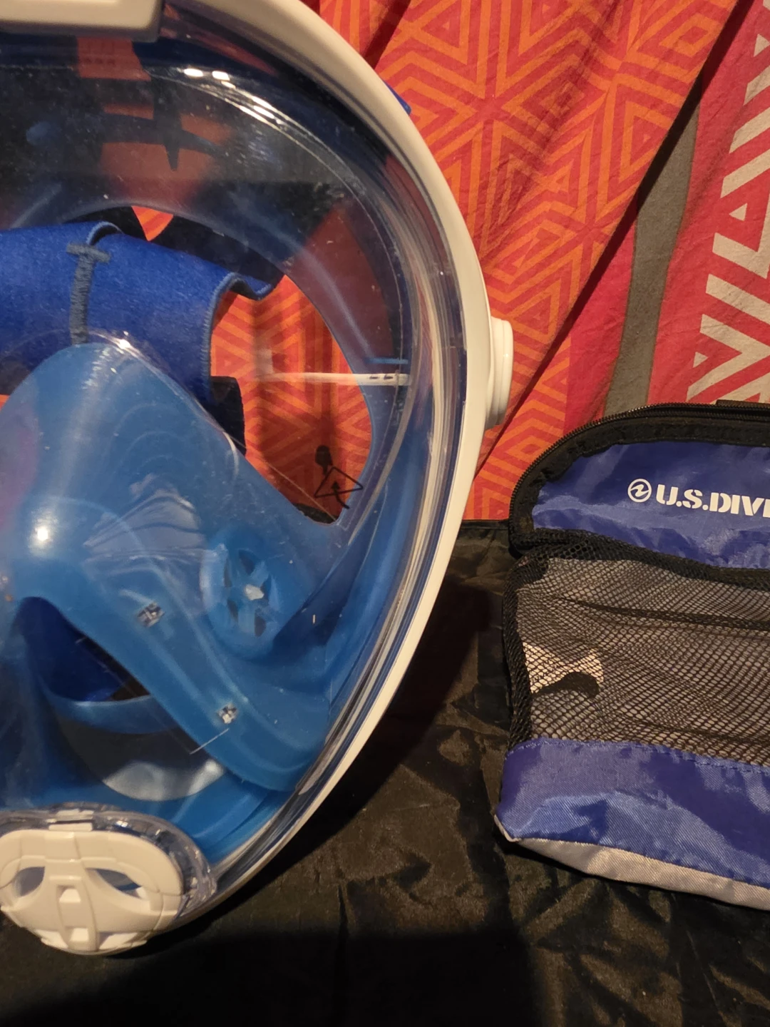 U.S. Divers Snorkel Mask with Carrying Pouch - photo 4