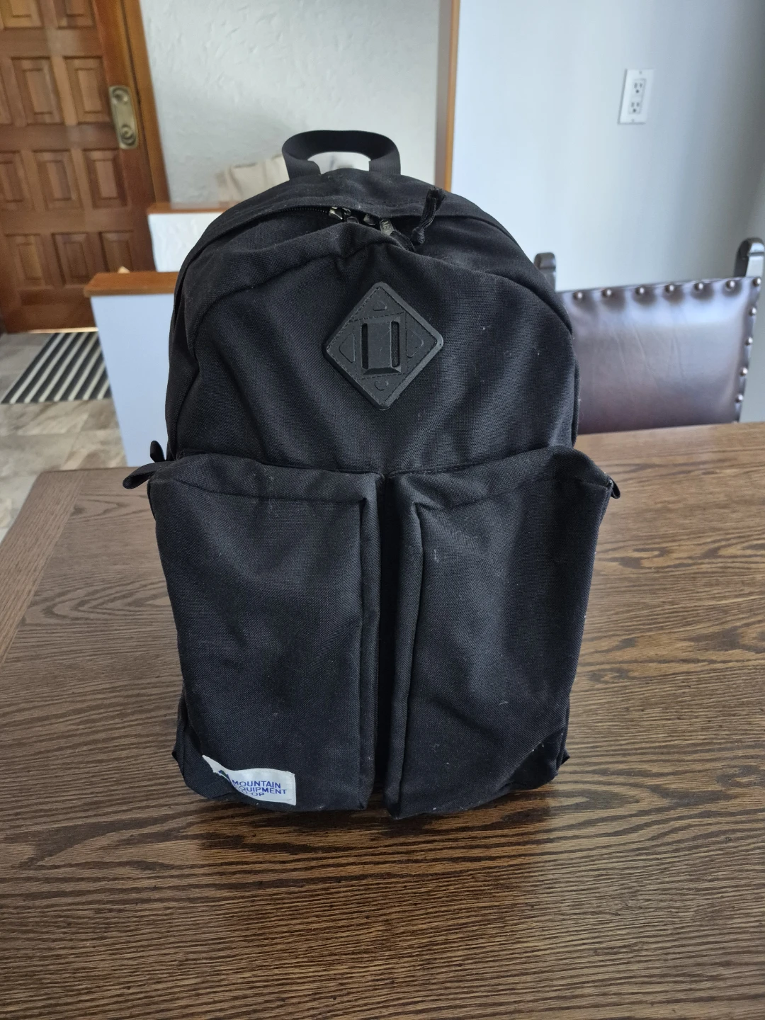 MEC Backpack Knapsac: Vintage, great shape, Black
