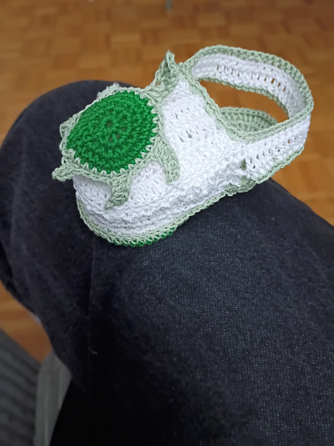 Handmade Crochet Baby Booties Sandals