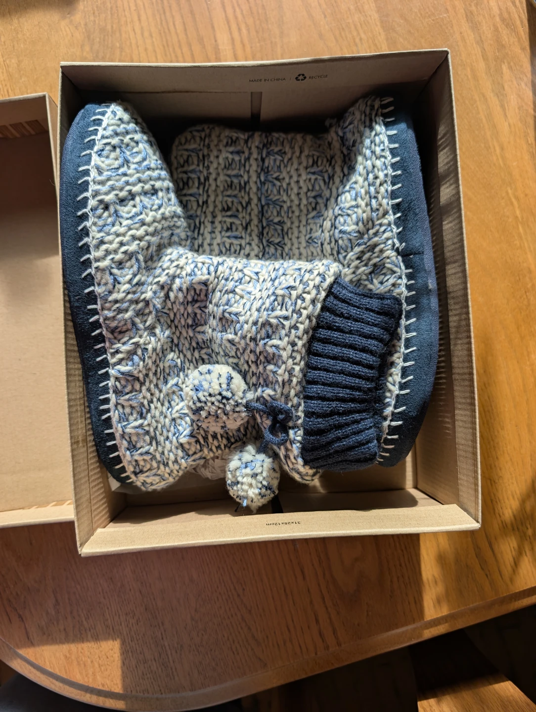 Dirty Laundry Women's Aztec Knit Slippers