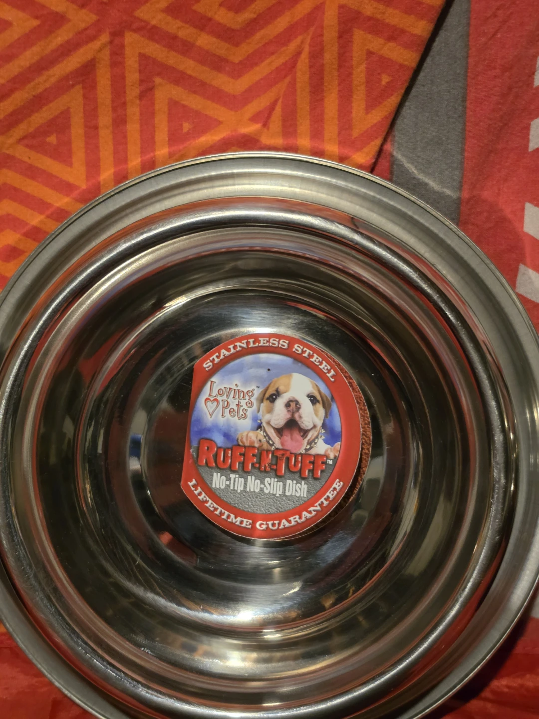 Ruff 'N' Tuff Stainless Steel No-Tip Dog Bowl - photo 3